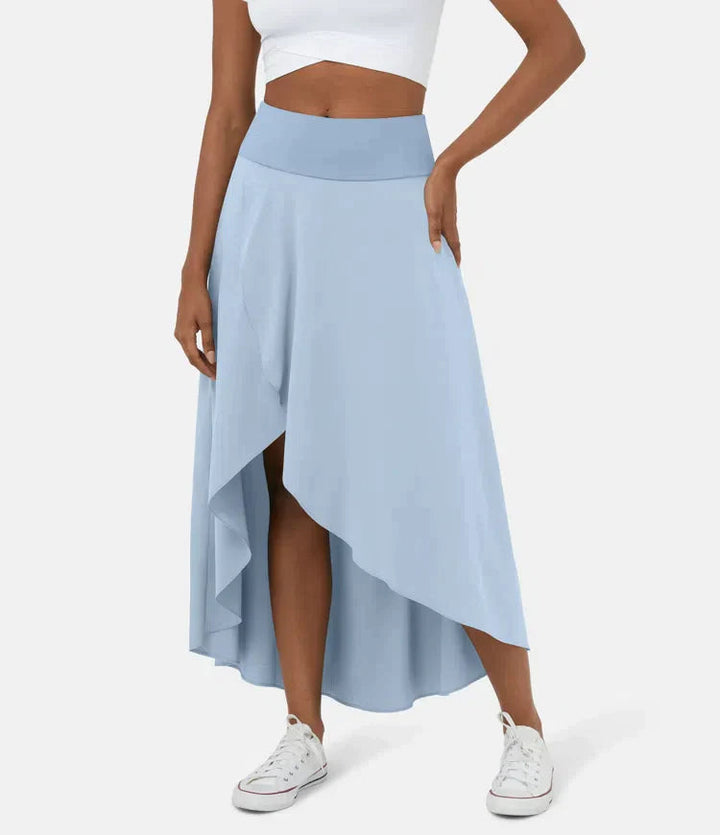 AMELIE | Elegant Asymmetric Midi Skirt
