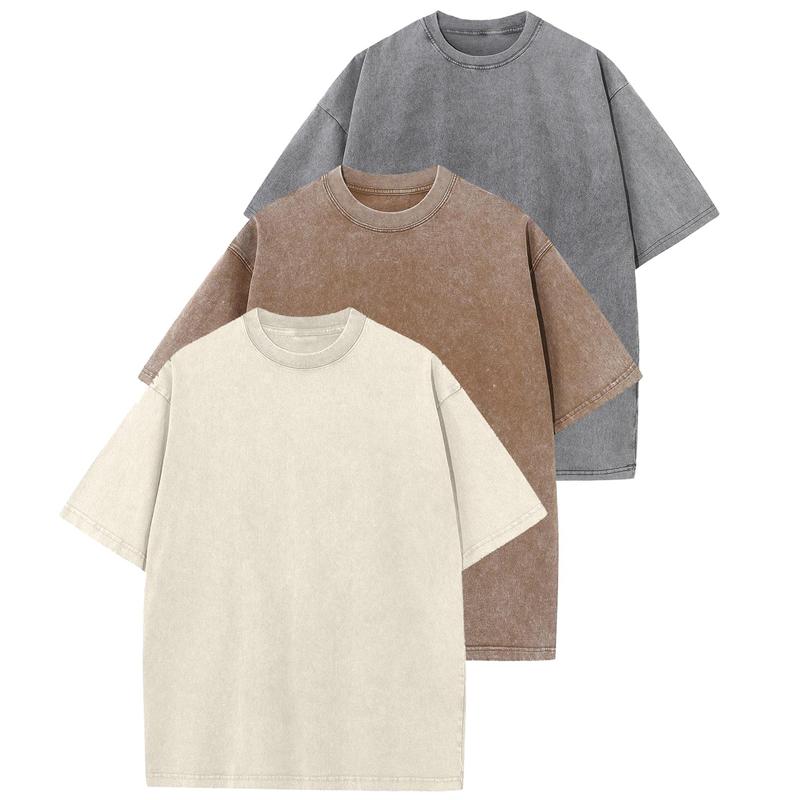 LUNA™ | Casual Crew Neck Loose Fit T-Shirt (3-Pack)