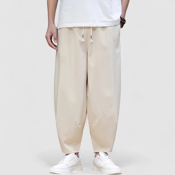HEIN 快適なゆったりフィットのパンツ