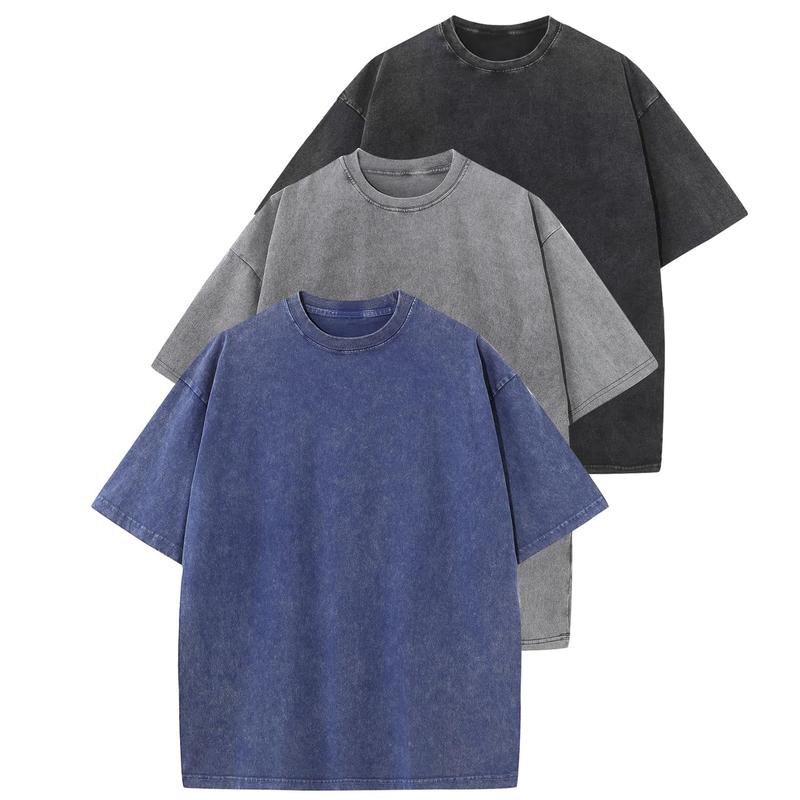 LUNA™ | Casual Crew Neck Loose Fit T-Shirt (3-Pack)