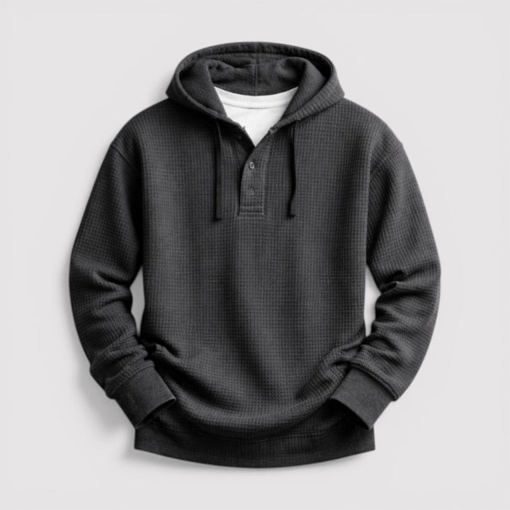 STANTON ワッフルニットのフーディ