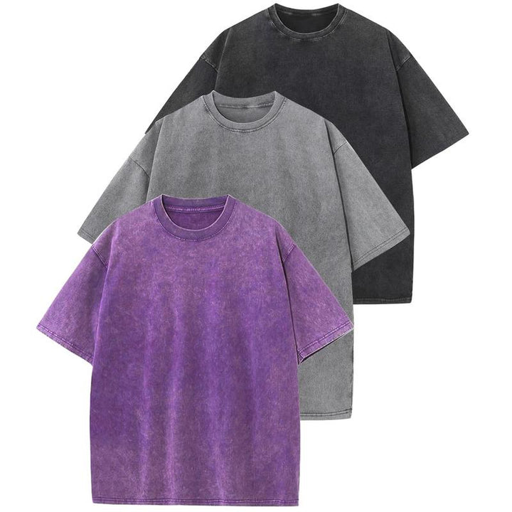 LUNA™ | Casual Crew Neck Loose Fit T-Shirt (3-Pack)