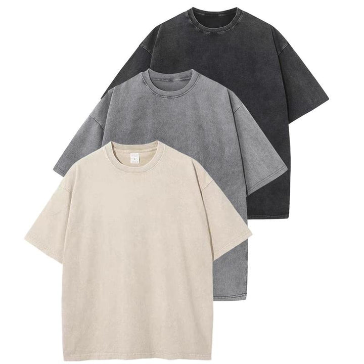 LUNA™ | Casual Crew Neck Loose Fit T-Shirt (3-Pack)
