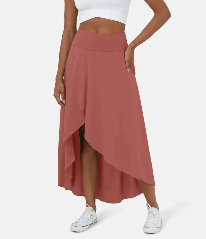 AMELIE | Elegant Asymmetric Midi Skirt