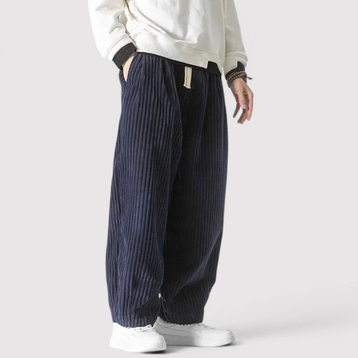 ZEP コーデュロイのワイドパンツ
