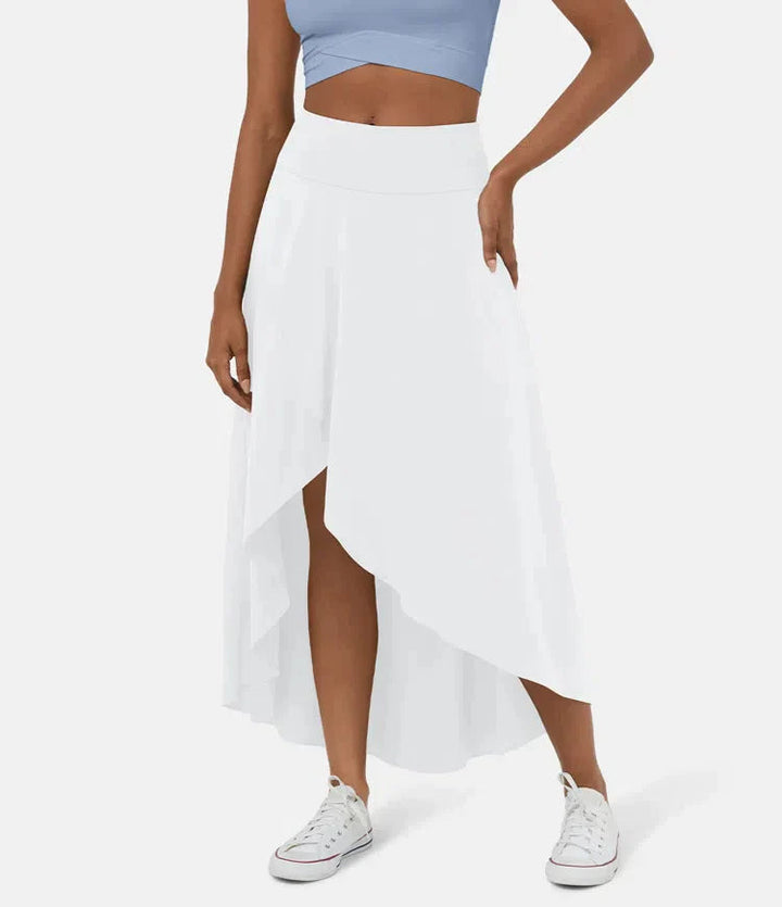 AMELIE | Elegant Asymmetric Midi Skirt
