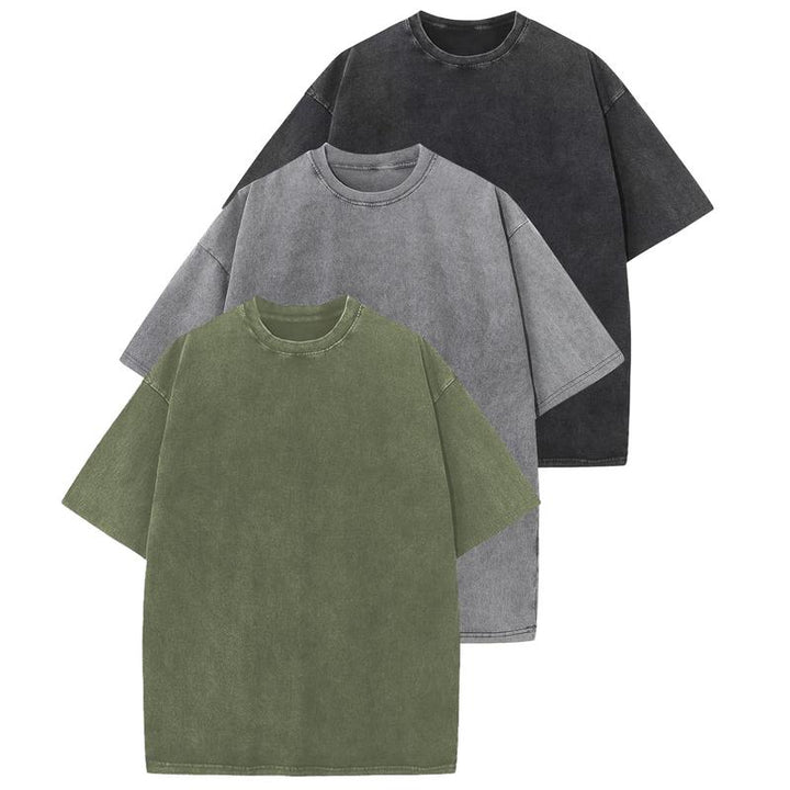 LUNA™ | Casual Crew Neck Loose Fit T-Shirt (3-Pack)