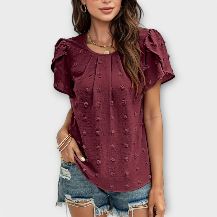Charlotte – The Perfect Dot Blouse