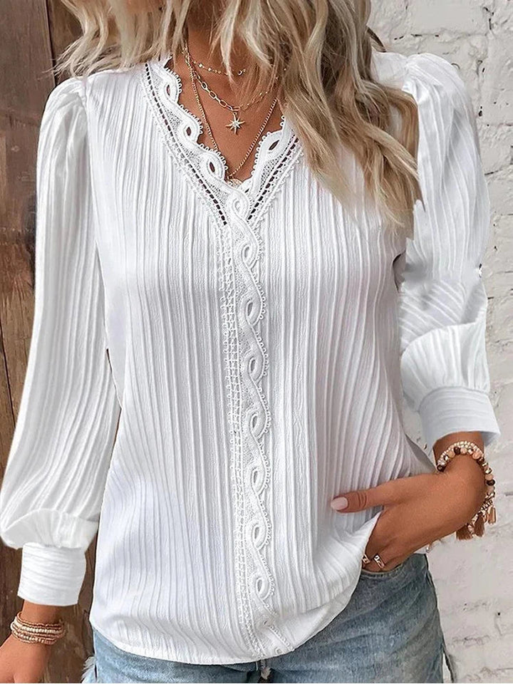 Livia | Classic Pleated Top