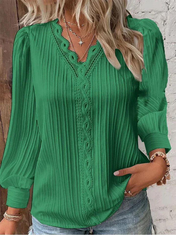 Livia | Classic Pleated Top