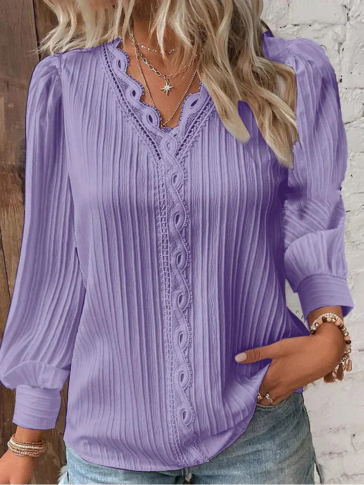 Livia | Classic Pleated Top
