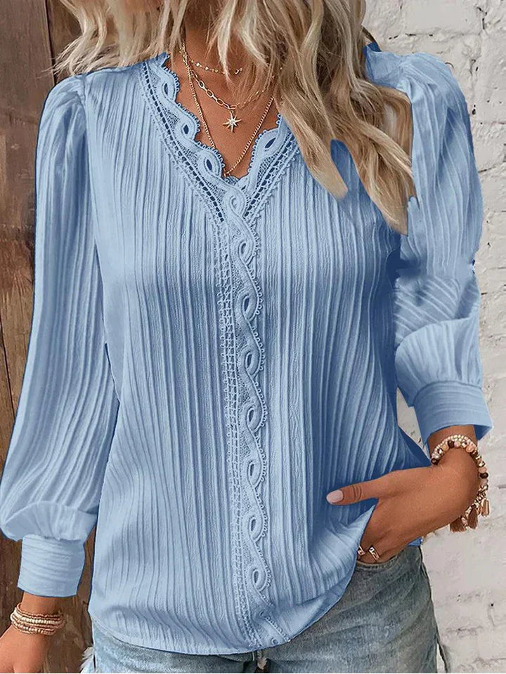 Livia | Classic Pleated Top