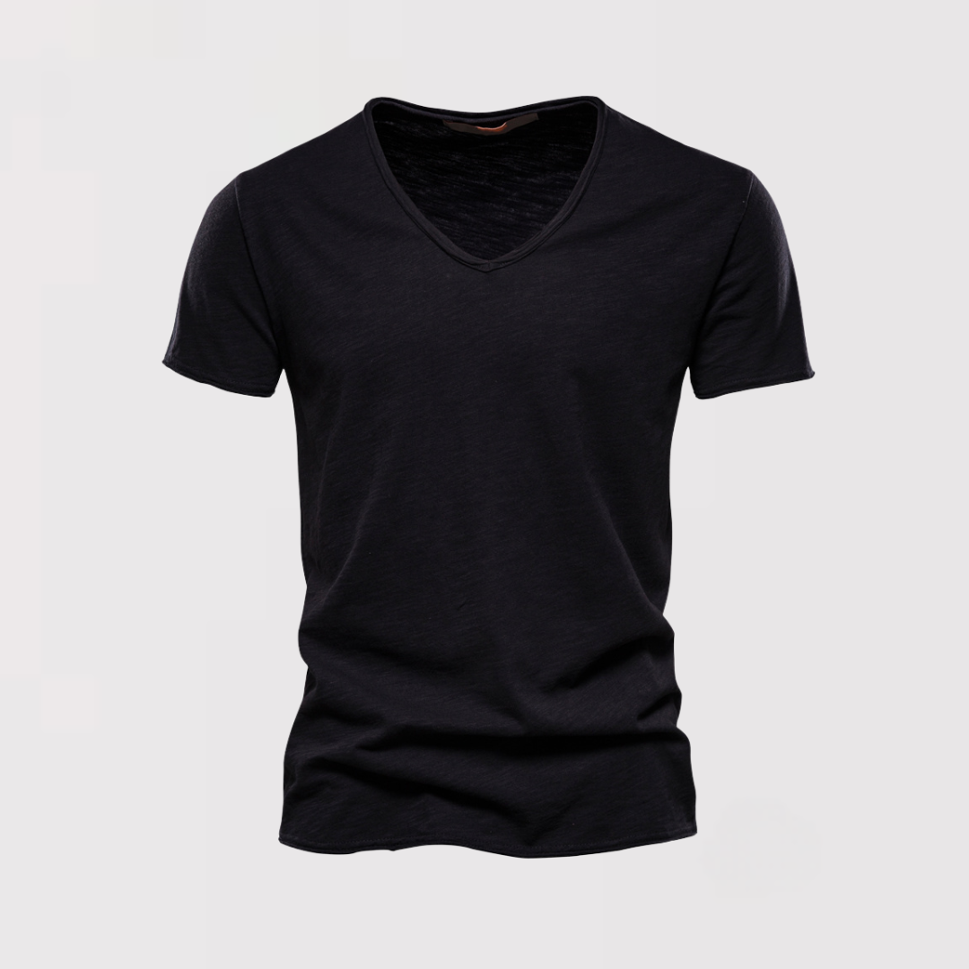 KAYLUM 通気性の良いコットンTシャツ