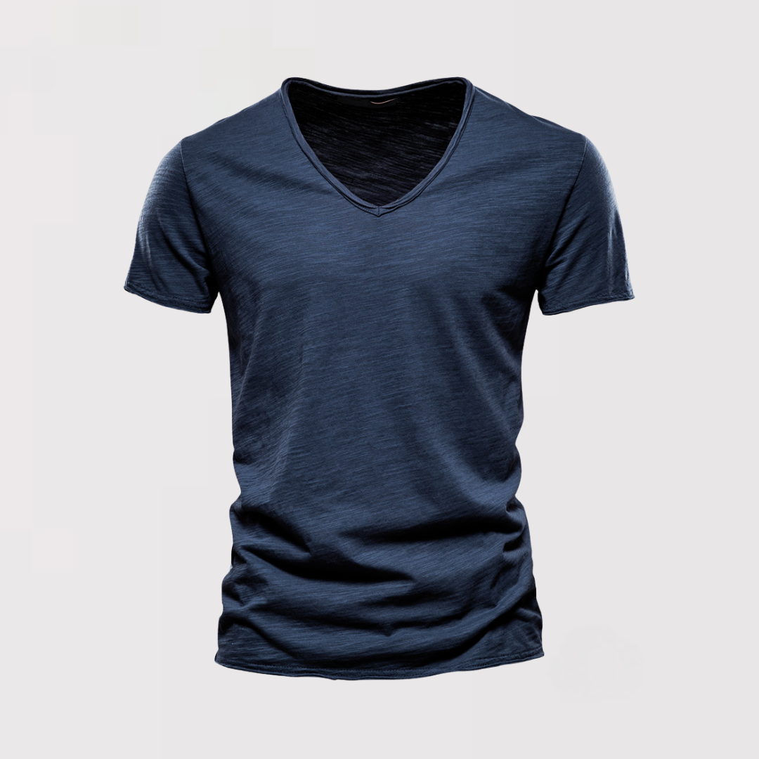 KAYLUM 通気性の良いコットンTシャツ