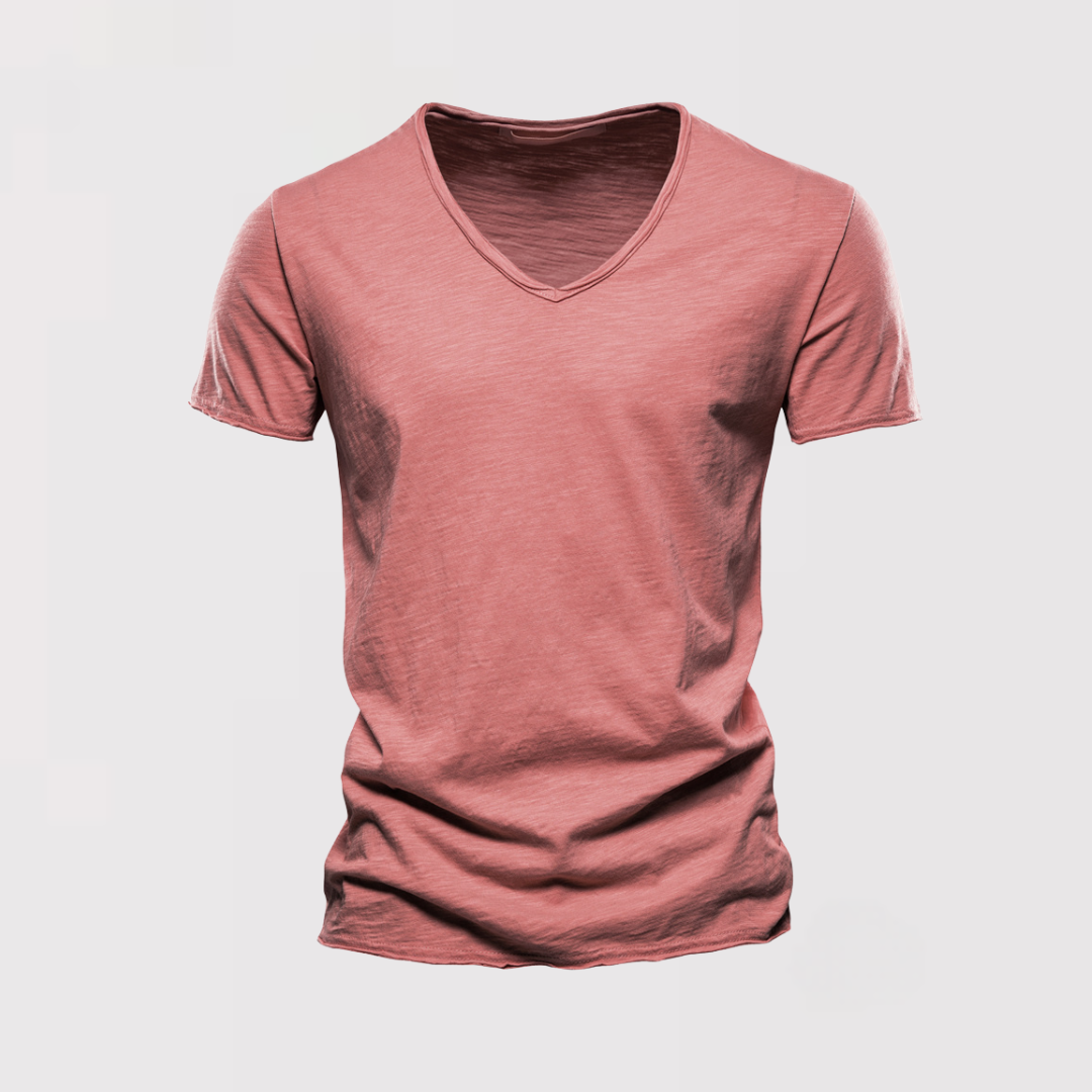 KAYLUM 通気性の良いコットンTシャツ