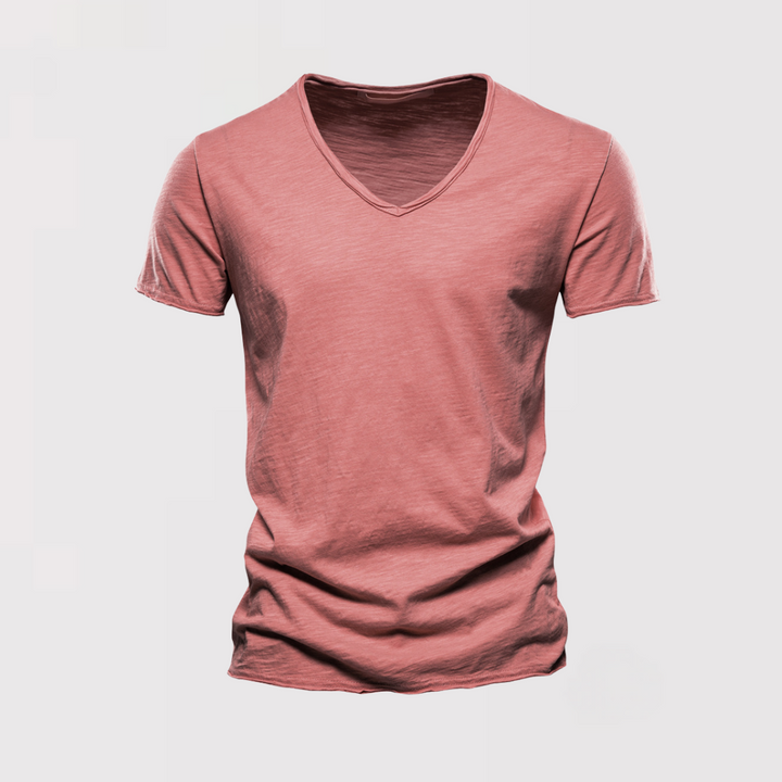 KAYLUM 通気性の良いコットンTシャツ