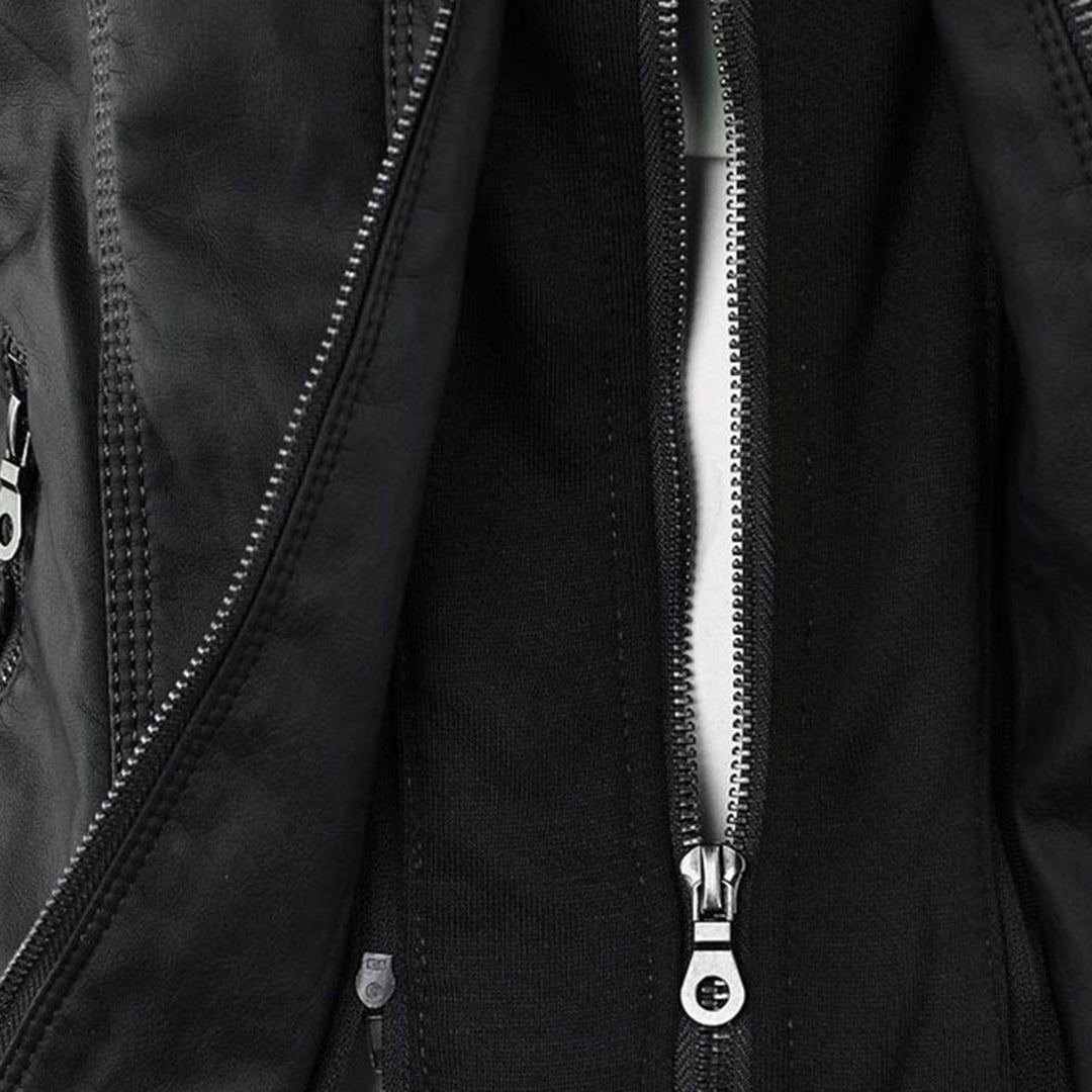 Leni | Leather Biker Jacket