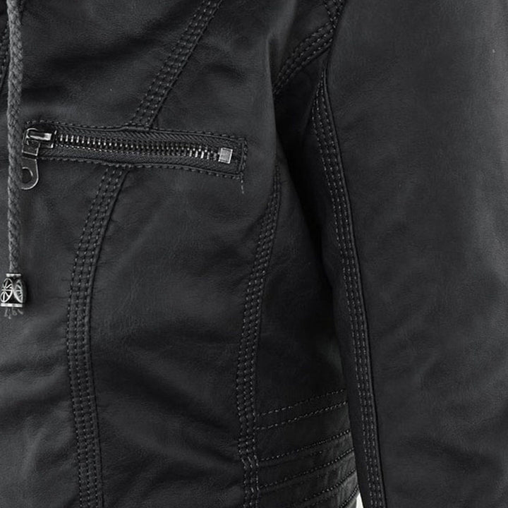 Leni | Leather Biker Jacket
