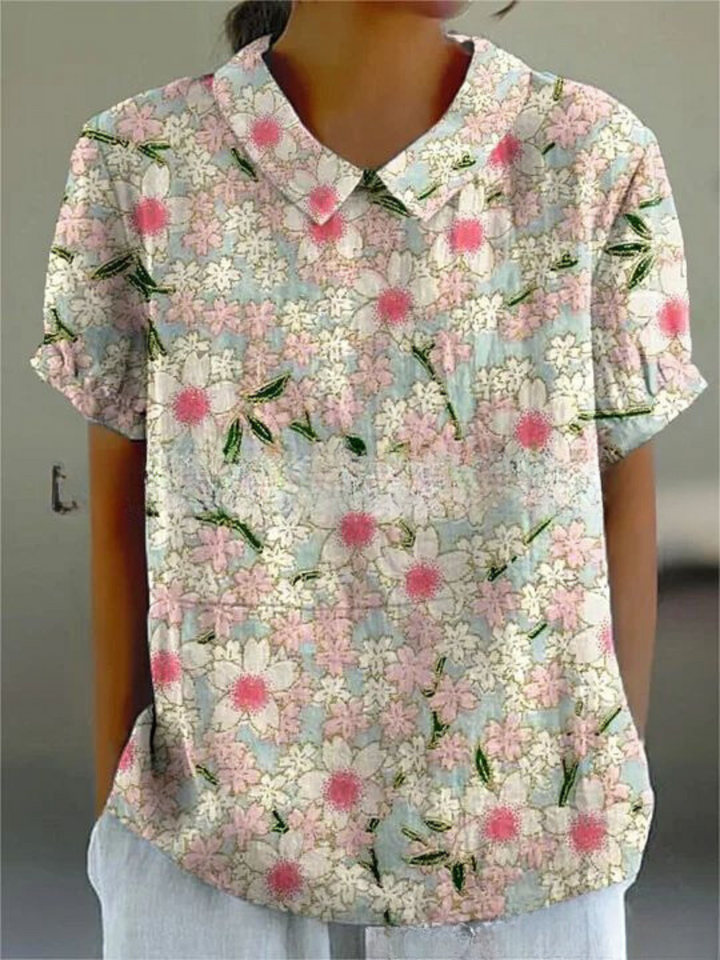 Livia™ | Vintage Print Shirt