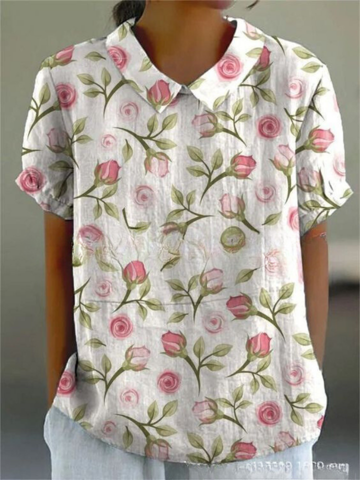 Livia™ | Vintage Print Shirt