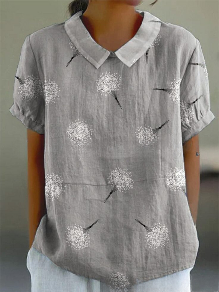 Livia™ | Vintage Print Shirt