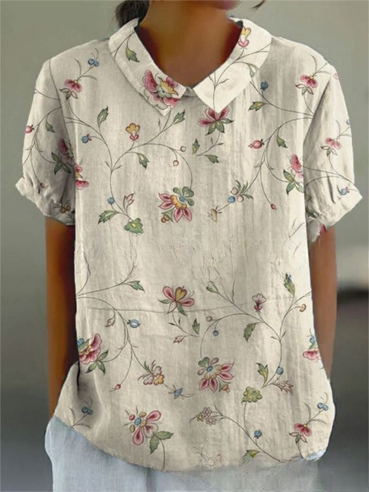 Livia™ | Vintage Print Shirt