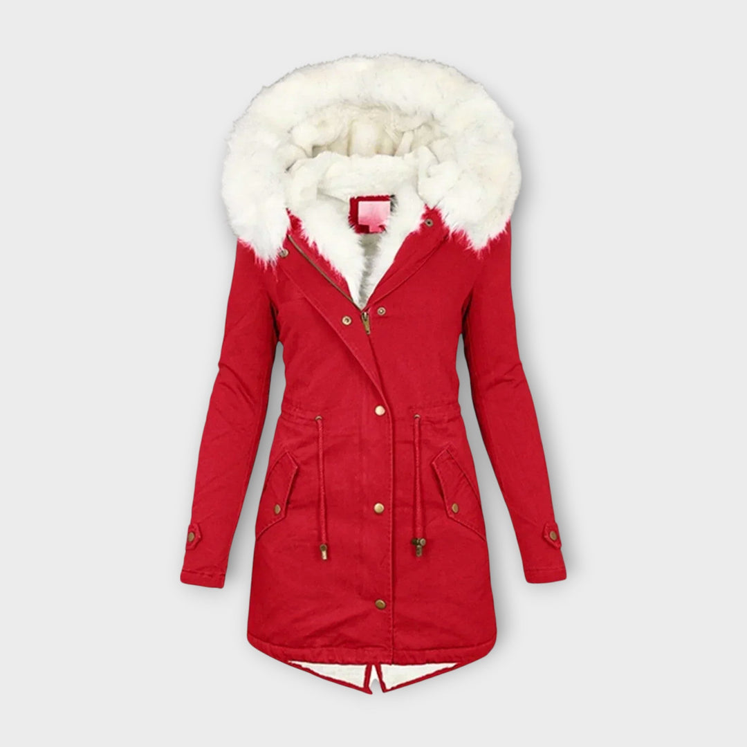 Ivara - Waterproof Winter Jacket with Faux Fur Lining