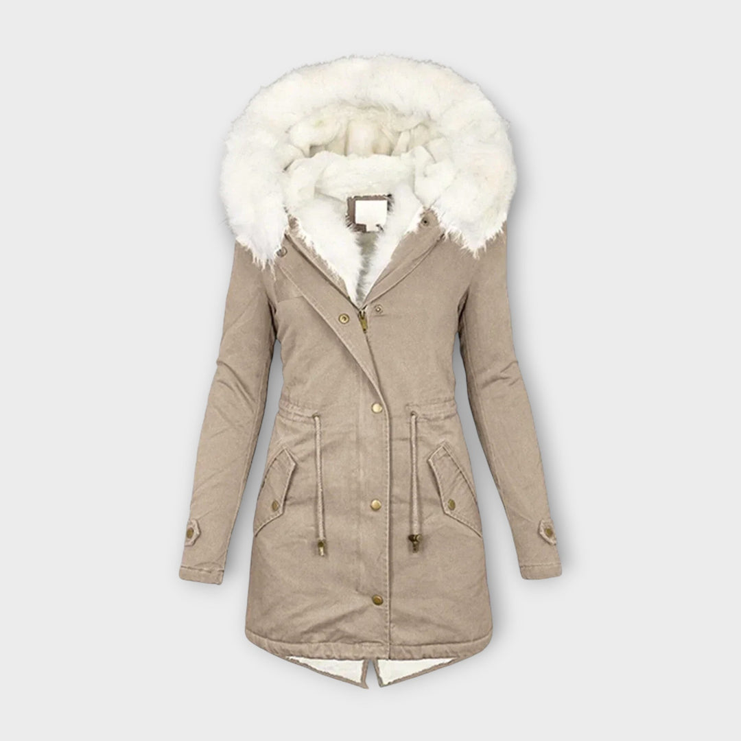 Ivara - Waterproof Winter Jacket with Faux Fur Lining