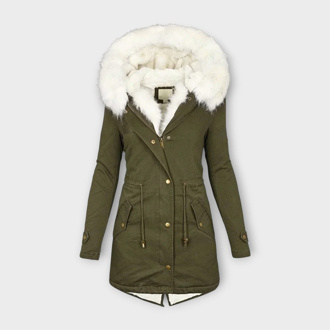 Ivara - Waterproof Winter Jacket with Faux Fur Lining