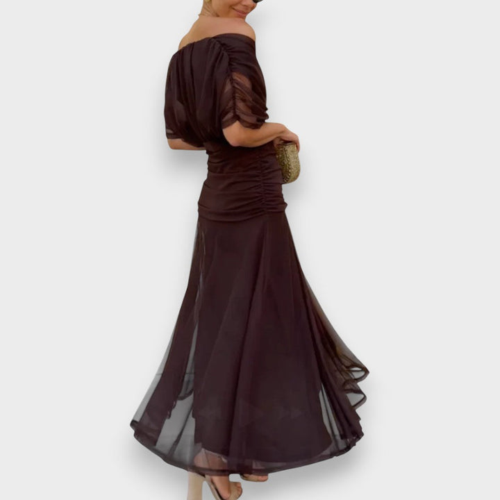 Malia | Elegant Dress with V-Neck