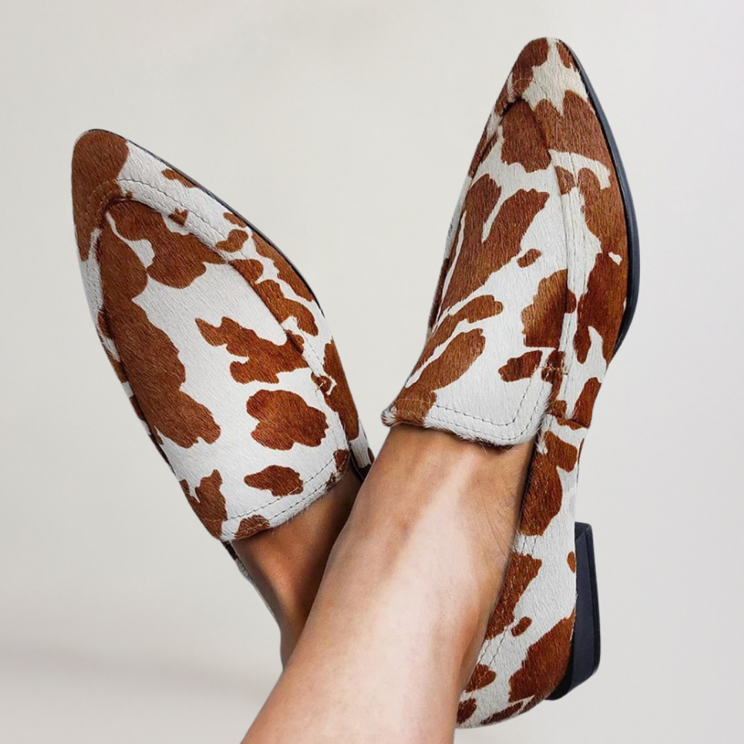Leona | Elegant loafers with low heel