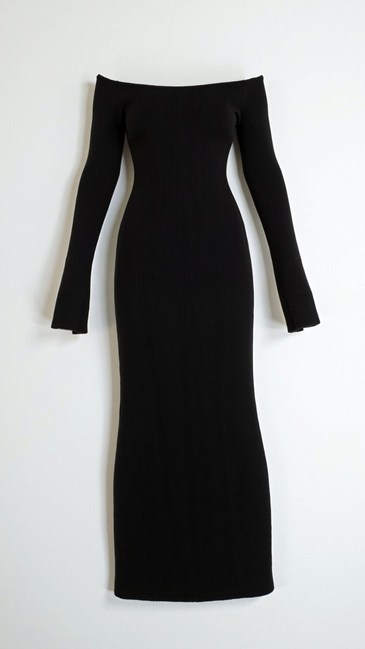 Alice Elegant Off-Shoulder Maxi Dress