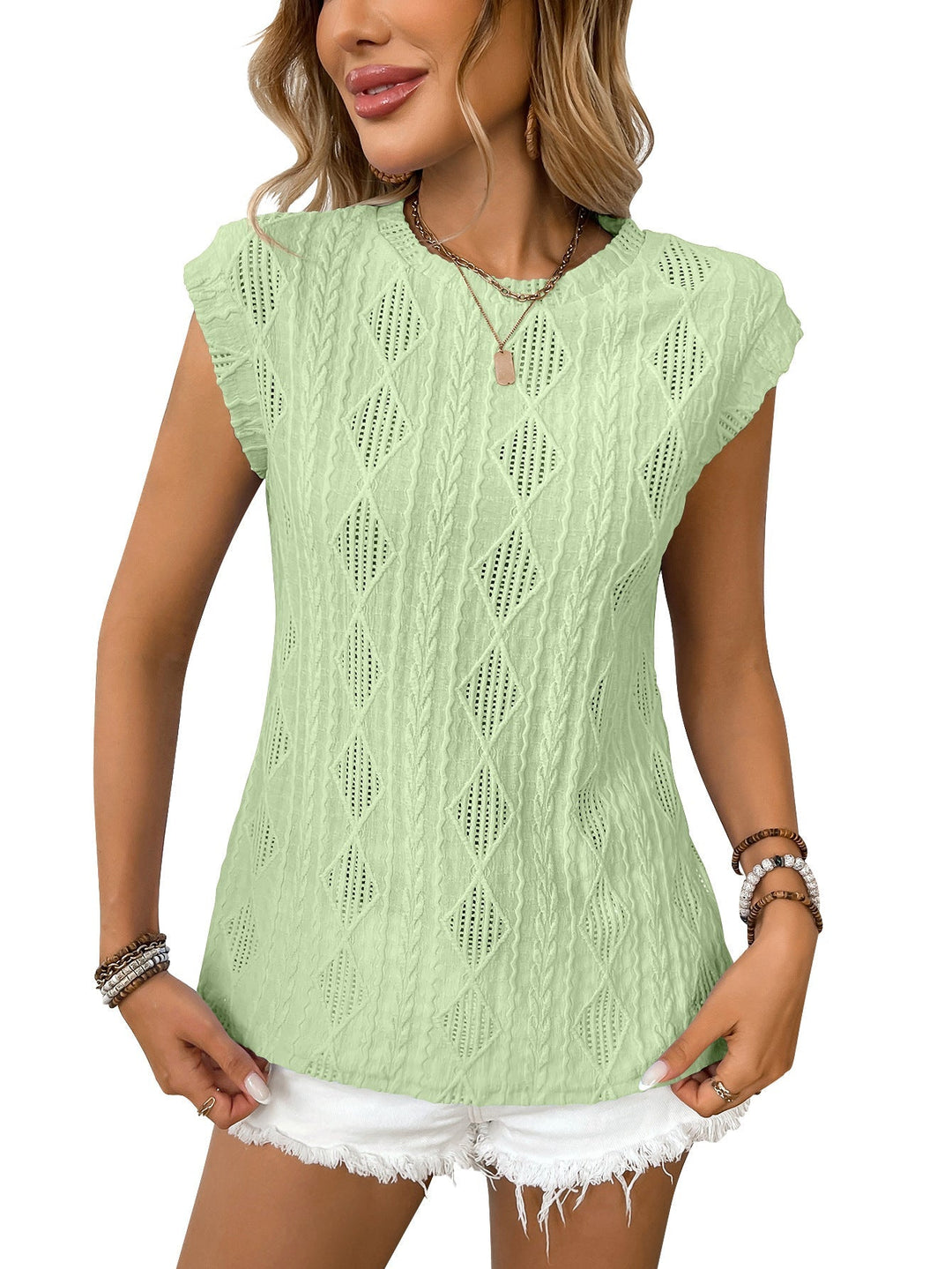 Clio | Lightweight Knit Chic Tee
