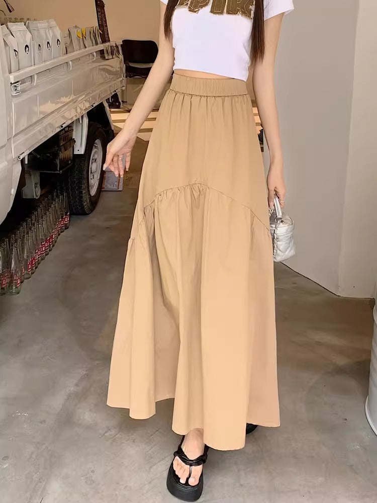 MARJOLAINE | Modern Casual Long Skirt