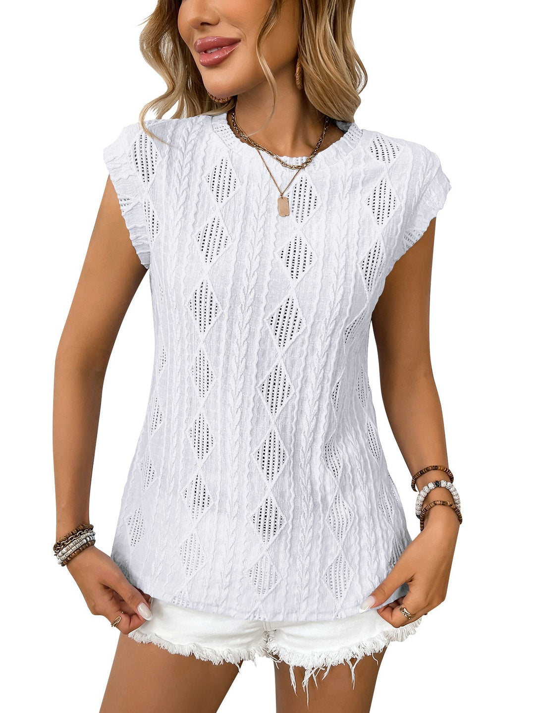 Clio | Lightweight Knit Chic Tee