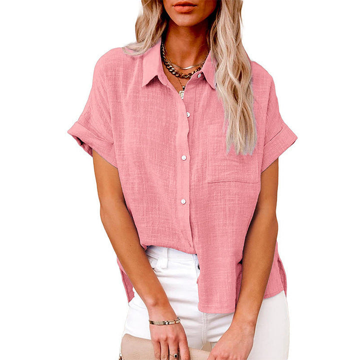 Livia | Comfy Casual Button-Up Blouse