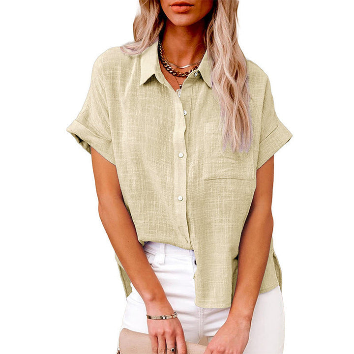 Livia | Comfy Casual Button-Up Blouse