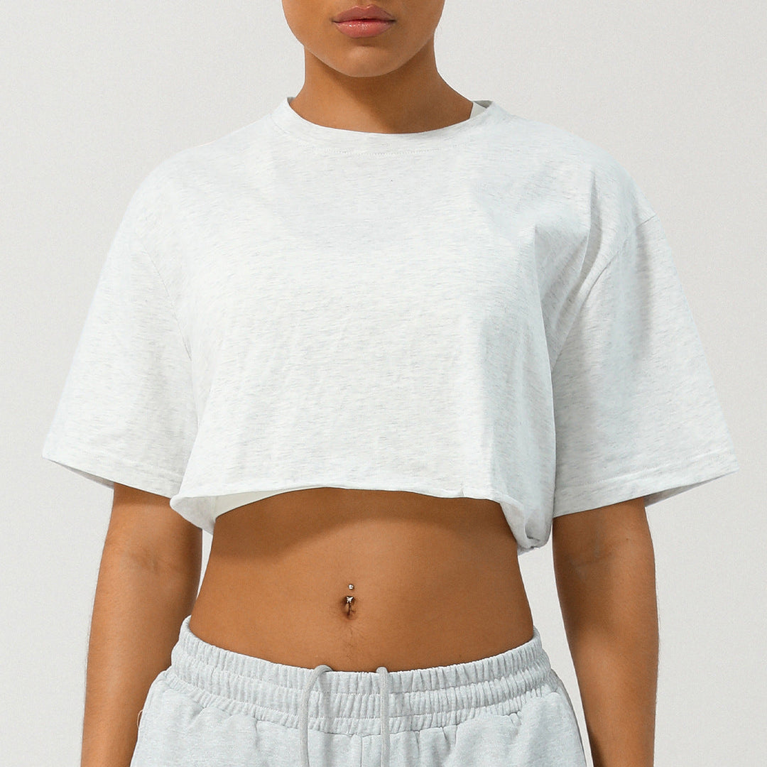 Livia | Relaxed Fit Crop Tee