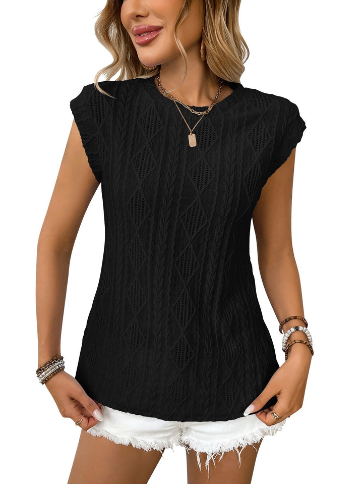 Clio | Lightweight Knit Chic Tee