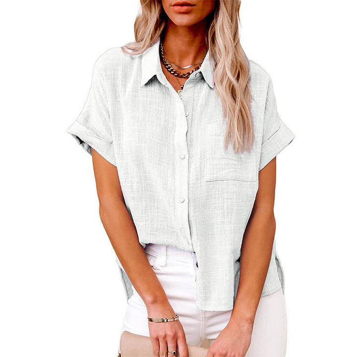 Livia | Comfy Casual Button-Up Blouse