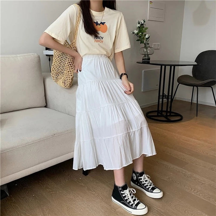 CARINE | Casual Flowy Skirt