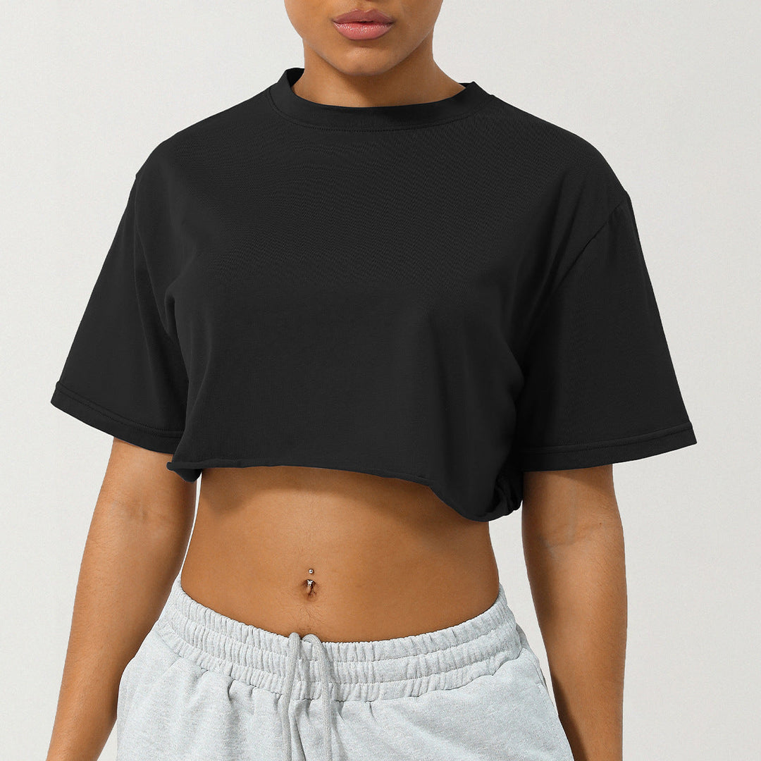 Livia | Relaxed Fit Crop Tee