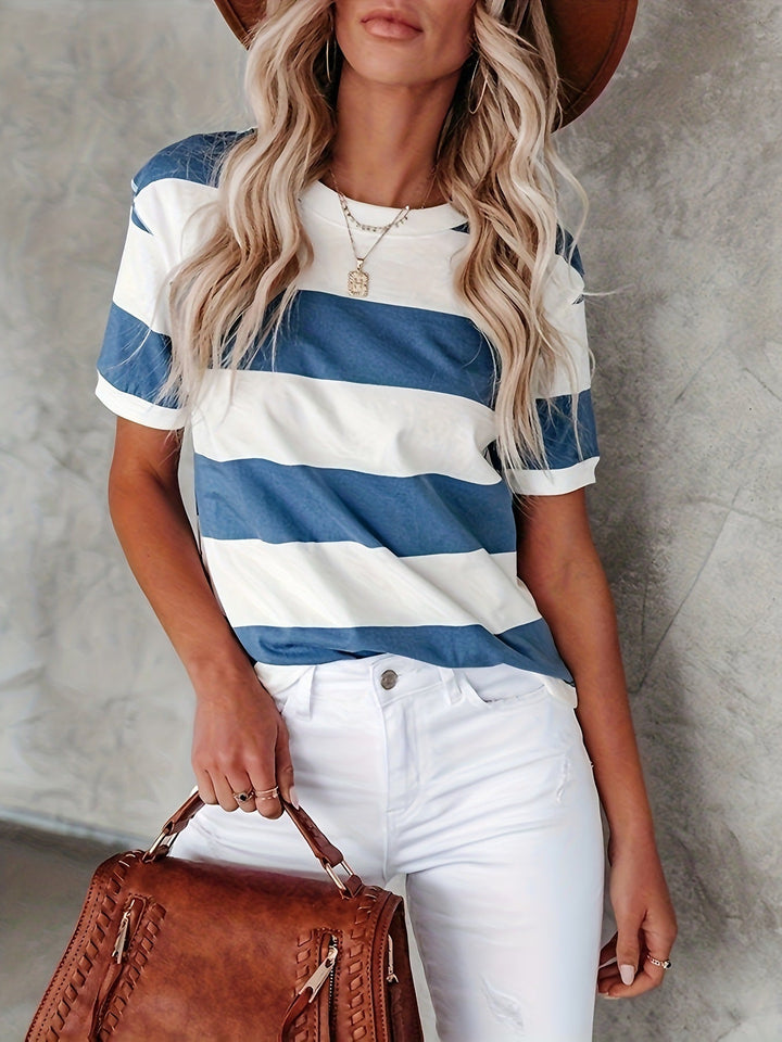 Livia | Easygoing Classic Stripe Tee