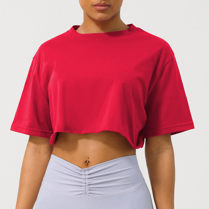 Livia | Relaxed Fit Crop Tee