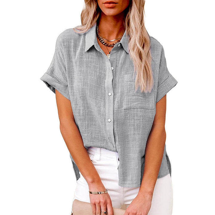 Livia | Comfy Casual Button-Up Blouse