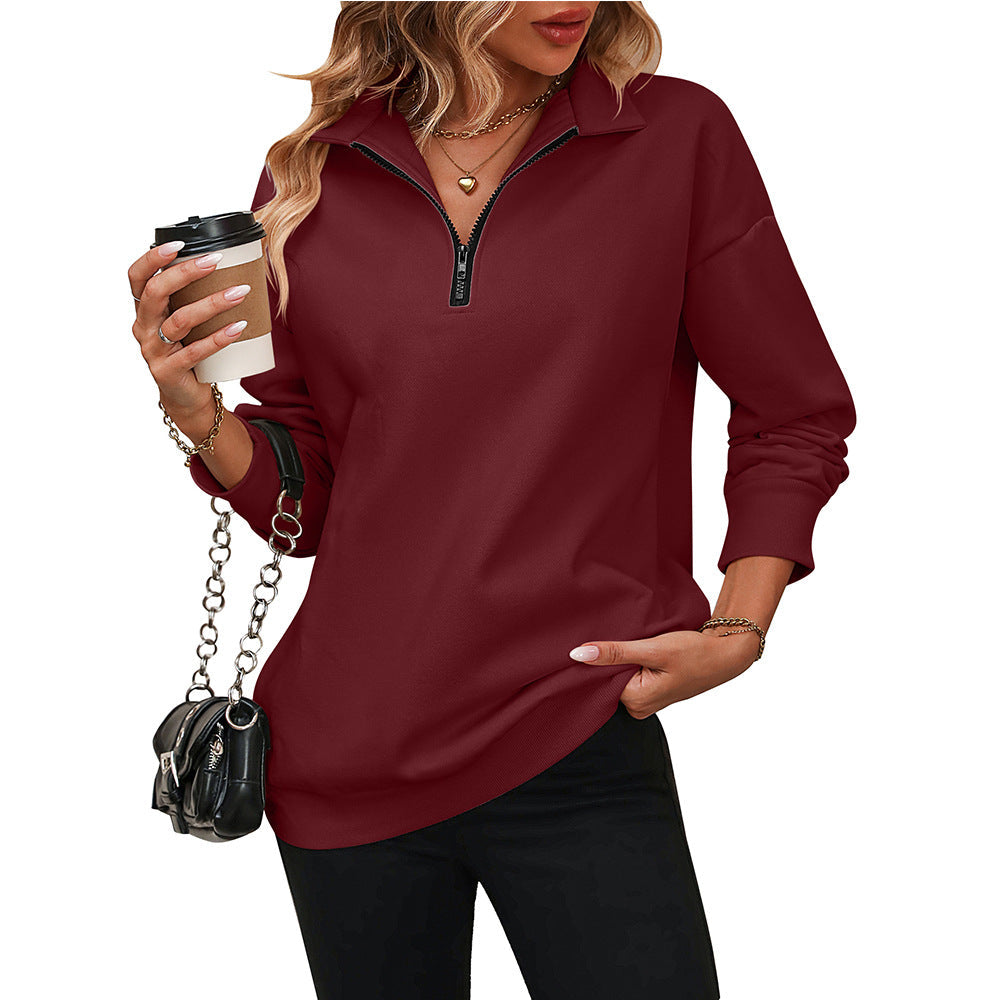 Livia | Timeless Casual Zip Sweatshirt