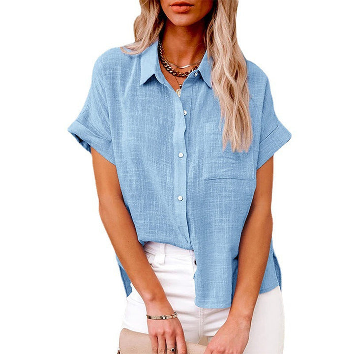 Livia | Comfy Casual Button-Up Blouse