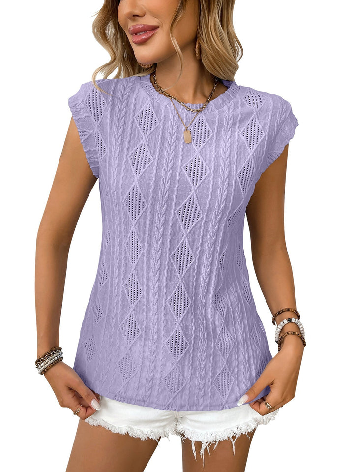 Clio | Lightweight Knit Chic Tee