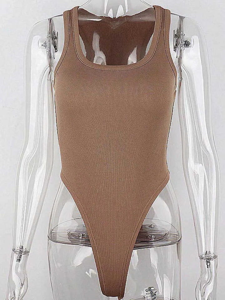 NADÈGE | Casual Sleeveless Bodysuit