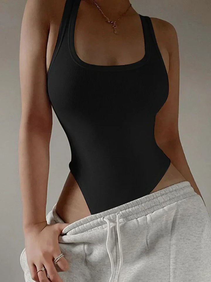 NADÈGE | Casual Sleeveless Bodysuit